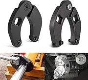 Hydraulic Cylinder 1266 & 7463 Large and Small Adjustable Gland Nut Spanner Wrench Set for Most Farm and Construction Equipment (Set of 2)