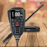 Uniden XTRAK80PRO4X4 12/24v Smart UHF Radio Instant OLED ATX970S 3dBi Antenna