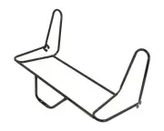 Bike 20 Round Lowrider Conversion Frame SF-0 Black.