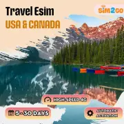 [eSIM] USA & Canada Travel eSIM 2 to 30 days with highspeed 4G data