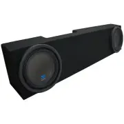 Fits 06-15 Dodge Ram Mega Cab Truck Alpine S-W10D2 Type S C10 Dual 10 Sub Box