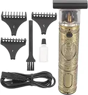FOMIYES Charge Buddha Head Hair Clipper Electric Retro Oil Head Scissors 4 Comb Lengths Hair Salon