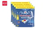 Finish Quantum All In One Lemon 400 Dishwashing Tablets (4 x 100 Pack)