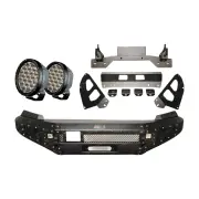 4X4FORCE Performance AP Winch Bullbar Skid Plate Light for Ford Ranger PX T7
