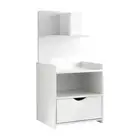Artiss Bedside Table Cabinet Shelf Drawer Side Display Nightstand Storage New