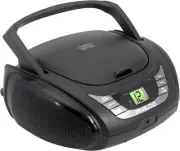 Philco Portable Bluetooth Boombox with CD Player | CD Player is Compatible with