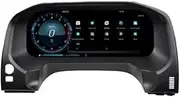 LBLYTO 12.3" Compatible for Toyota Prado 2010-2019 Trucks & SUVs Digital Dashboard Cluster with Touch Screen LCD Display, Universal Speedometer for Off-Road Vehicles