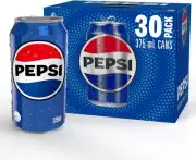 Pepsi Regular Soft Drink, 30 X 375Ml