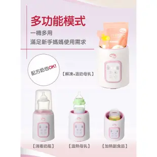 nac nac多功能溫奶器 /奶瓶保溫器(二色可挑) 1350元