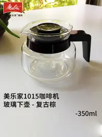 在飛比找露天拍賣優惠-咖啡機配件德國Melitta美樂家 1015美式滴濾咖啡機原