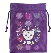 Tarot Card Pouch - Jewelry Velvet Storage Bag,Soft Tarot & Dice Bag, Tarot Card Holder, Multifunctional Tarot Accessories for Christmas