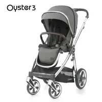 在飛比找momo購物網優惠-【英國Oyster3】OYSTER3雙向嬰兒手推車-三色(2