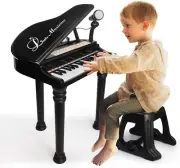 Piano Keyboard Toys for Kids - 31 Keys Toddlers Piano Toys with Microphone and S