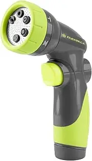 Flexzilla 6-Pattern Adjustable Garden Hose Nozzle Sprayer with Easy to Use on/Off Toggle & Durable Design
