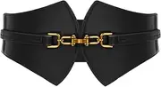 [GRACE KARIN] Womens Elastic Vintage Belt Corset Waist Stretchy Retro Wide Cinch Belt