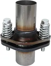 Xuanqingyi Store Exhaust Flange Spring Welded Installation Exhaust Spherical Joint Long Service Life Compatible with Car