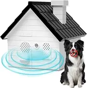 Dog Barking Control Device, Dog Bark Deterrent Devices,55 Ft. Anti-Barking Device, Ultrasonic Dog Barking Deterrent Indoor Outdoor, Suitable for Small Medium Large Dogs, Anti Barking Device for Dogs