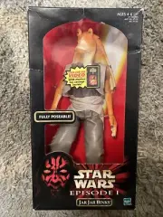 Hasbro Star Wars Episode 1 JAR JAR BINKS 12 Inch Action Figure -NIB