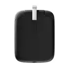 Rolling Square TAU 3 in 1 Keyring Powerbank 1400mAh (Charcoal Black)