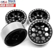 4PCS 1.9" Metal Beadlock Wheel Rims for 1/10 RC Axial SCX10 TRX4 Crawler