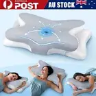Ergonomic Odorless Orthopedic Contour Memory Foam Pillow Neck Shoulder Support