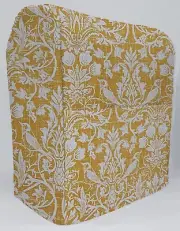 Gold Floral Damask Cover Compatible with Sunbeam Heritage Series 4.6qt Mixmaster