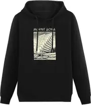 Molchat Doma Etazhi Mens Hoody With kangaroo Pocket Sweatershirt, Hoodie High quality smooth lines XL