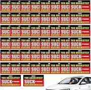 Funny Parking Tickets - Fake Parking Tickets, Every Time You Encounter Bad Parking Tickets, 50 x Bad Parking Cards, Fake Business Cards
