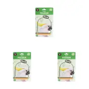 3PK Dudley's World of Pets Hanging Bird/Parrot Arch Swing/Perch Toy 1214x10cm
