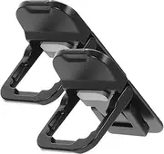 jojofuny 1pair Ergonomic Laptop Stand Portable Lightweight Riser for Better Posture Foldable Notebook Holder with Airflow Design Compatible with Various Laptop for Travel and Workspace