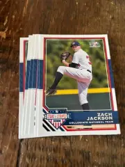 6x ZACH JACKSON 2017 Panini Stars & Stripes LOT Team USA RC #92