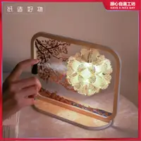 在飛比找蝦皮購物優惠-紙雕燈 3d立體紙雕 diy小夜燈 藝術燈 光影 國潮文創繽