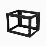 Startech RK619WALLO Rack - 6U Wall-Mount - Open Frame