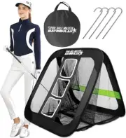 Golf Chipping Practice Net Backyard Driving Golf Accessories for Men Gift 1 Pac
