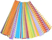 KALLORY 60Pcs Paper Quilling Strips Kit for DIY Handmade Crafts Flower Designs for Creative Decoration for Room Wedding Party Holiday Art Projects