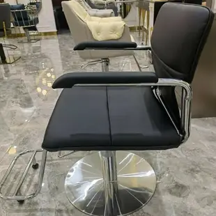 網紅理髮店椅子髮廊專用可陞降高端美髮椅子簡約燙染區凳子剪髮椅
