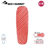 【SEA TO SUMMIT 澳洲 女 超輕量系列睡墊-加強版《椒紅》】STSAMULINS/登山睡墊/充氣墊