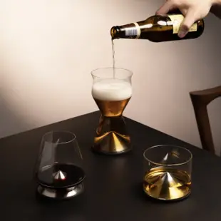 冰峰杯 急速降溫 醒酒冰鎮杯 手工玻璃 威士忌杯 啤酒杯 葡萄酒杯 紅酒杯