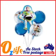 5pcs Toy Story Foil Balloons Set Helium Air Inflatable Birthday Party Decors