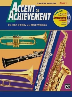 ACCENT ON ACHIEVEMENT - Eb Baritone Saxophone - Book 1