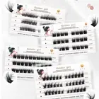 3 Pairs/set Multiple Pairs Pack False Eyelashes Set Curling Fake Lashes Women