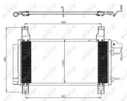 RTG Air Conditioning Condenser Fits Mazda 6 2002-2008 1.8 2.0 D 2.3