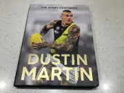 DUSTIN MARTIN BOOK, AFL, RICHMOND TIGERS , FOOTBALL !BEST SELLER BARGAIN,STORY