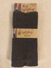 Boot Toppers Legale Rugged Wear Knit 1 Black & 1 Grey (2 Pair) NEW OSFA