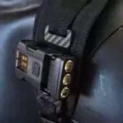 Tactical Flashlight Mini Safety Light EDC Flashing Torch For 25mm Backpack Strap