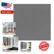 Stylish Frosted Window Privacy Film - 96% UV Blocking Cling - 35.4 x 157.5 Inch