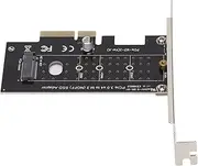 Bewinner M.2 NVME to PCIE 3.0 X4 Adapter, 32Gbps Fast M.2 NVME SSD to PCIE 3.0 Host Controller Expansion Card for 2280, 2260, 2242, 2230 SSD (X4), BEWINNER8XP2FQTRNO-11