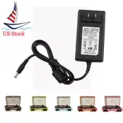 US Power Adapter For Crosley Cruiser Portable Turntable Record Player CR8005A