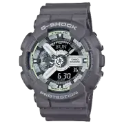 Orologio CASIO G-SHOCK Hidden Glow Series GA-110HD-8AER Grey