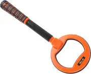 Underwater Metal Detector, Weatherproof Pinpointer with Easy Activity, Handheld Type C Rechargeable Battery for Beachcombing (Orange)